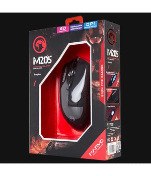 Marvo Scorpion M205 Mouse Ottico Da Gaming Luminoso 1600dpi Retroilluminato Pc Usb         