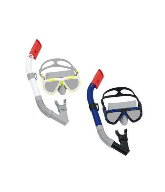 Maschera + Boccaglio Sub Adulto Set Snorkeling Dive Mira 14+ Anni 2 Colori 24053         