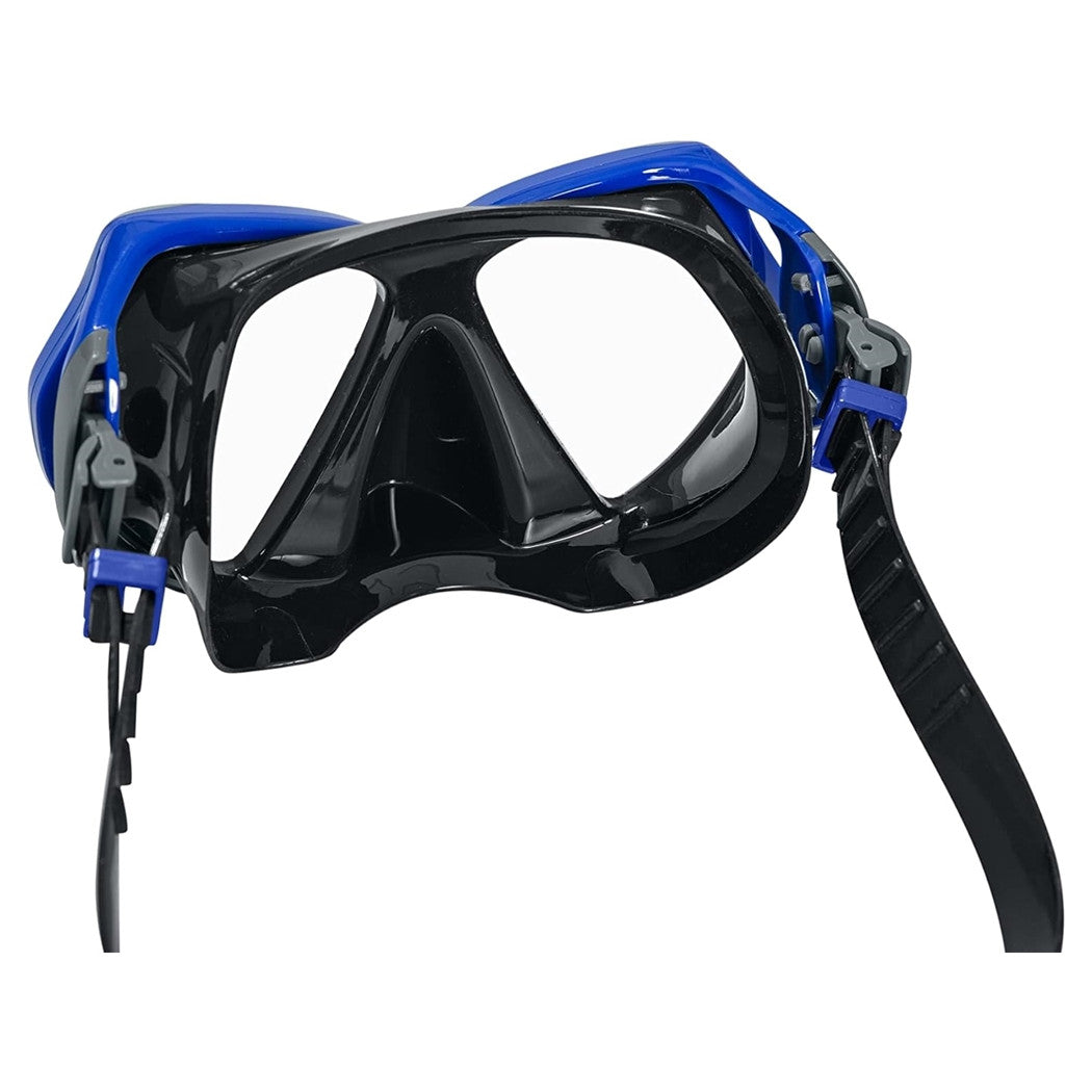 Trade Shop - Maschera Dominator Pro Per Immersioni Sottomarine Nuoto Da 14+ Anni 3 Colori 22075 -