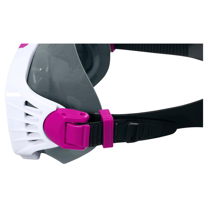 Trade Shop - Maschera Immersioni Crusader Pro Cinturino Silicone Regolabile 14+ Anni 3 Colori 22074 -