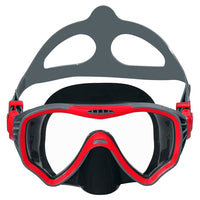 Trade Shop - Maschera Immersioni Crusader Pro Cinturino Silicone Regolabile 14+ Anni 3 Colori 22074 -