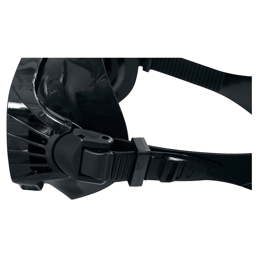 Trade Shop - Maschera Immersioni Crusader Pro Cinturino Silicone Regolabile 14+ Anni 3 Colori 22074 -