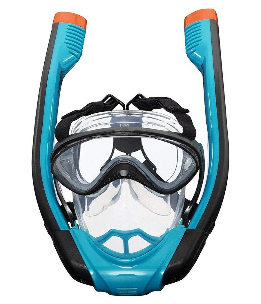 Trade Shop - Maschera L/xl Con 2 Boccagli Da Snorkeling Sub Per Mare Piscina Hydro-pro 24058 -
