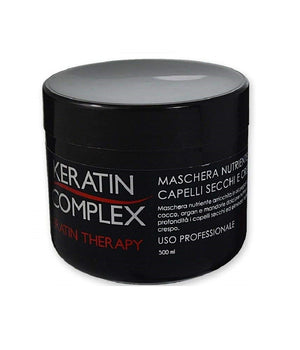 Maschera Nutriente Capelli Secchi Crespi Sfibrati Uso Professionale 500ml         