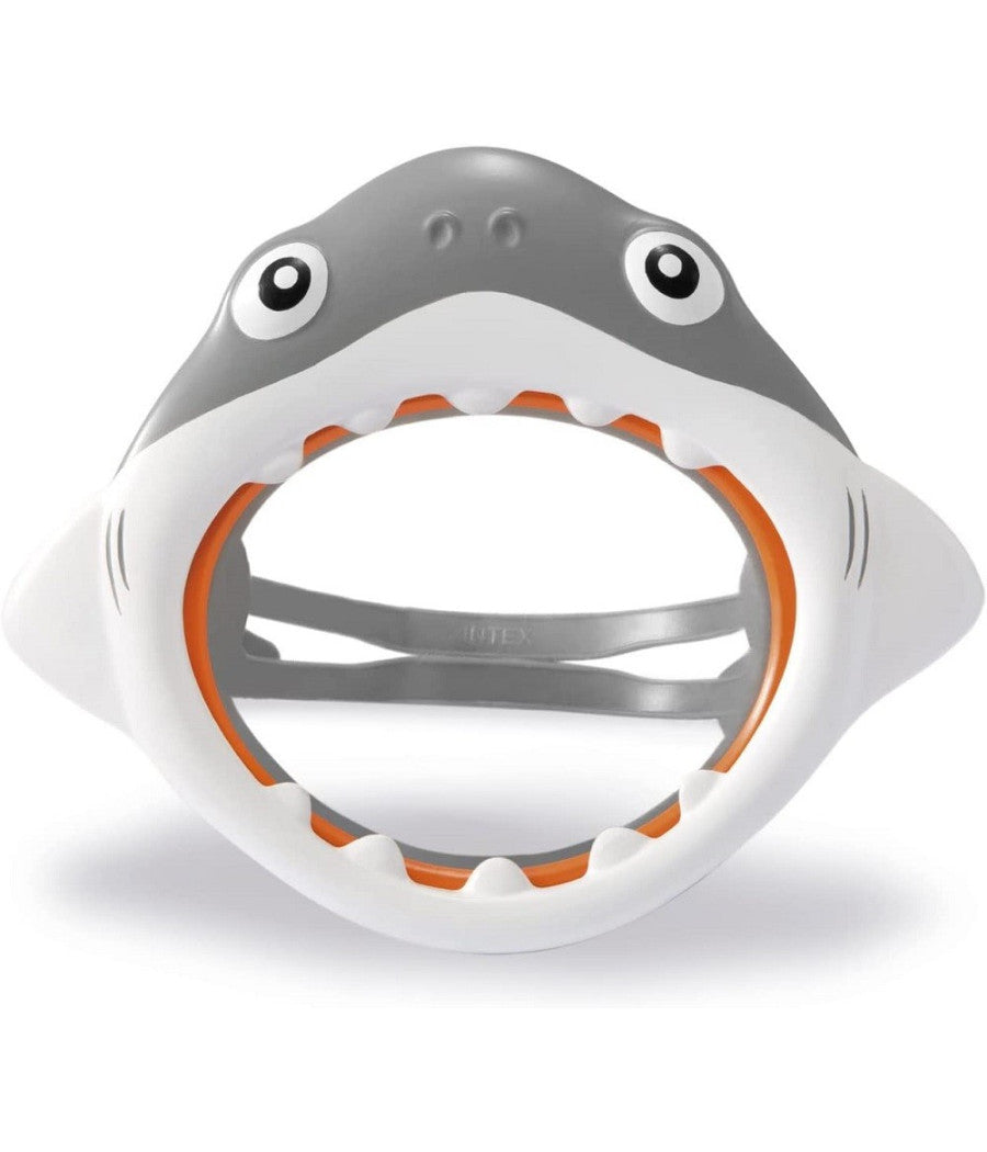 Maschera Per Bambini A Forma Animali Squaletto Granchio Immersioni Piscina 55915         