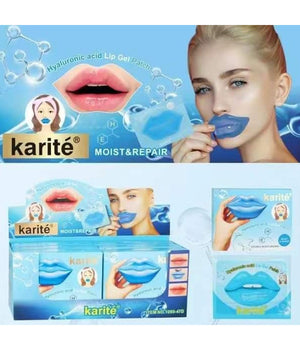 Maschera Per Labbra Karitè Kit 12 Pezzi Acido Ialuronico Lip Gel Patch         