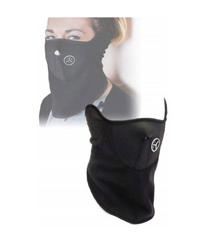 Maschera Protezione Viso Collo Sport Ws1329 Scaldacollo Chiusura Strappo Antivento         