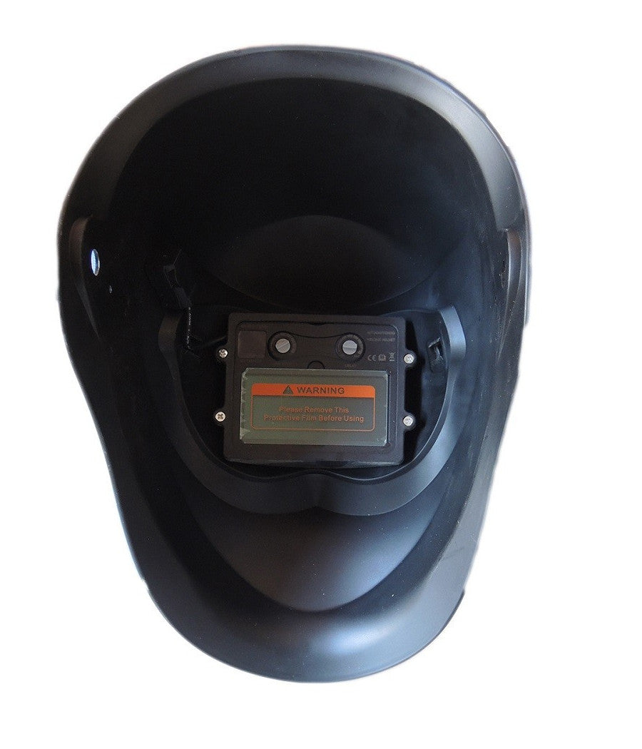 Maschera Saldatura Casco Per Fabbro Protezione Cristalli Liquidi Visiera         