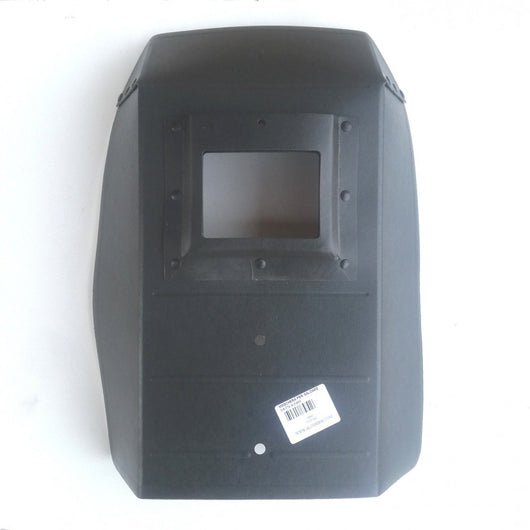 Maschera schermo in fibra per saldatore completa di vetro trasparente e scuro