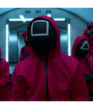 Maschera Squid Game Serie Tv Costume Originale Gioco Del Calamaro Cosplay         