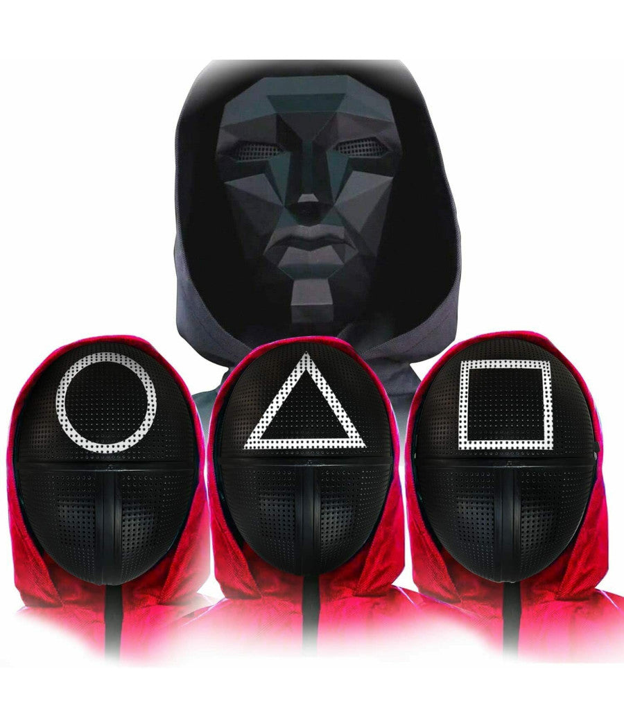 Maschera Squid Game Serie Tv Costume Originale Gioco Del Calamaro Cosplay         