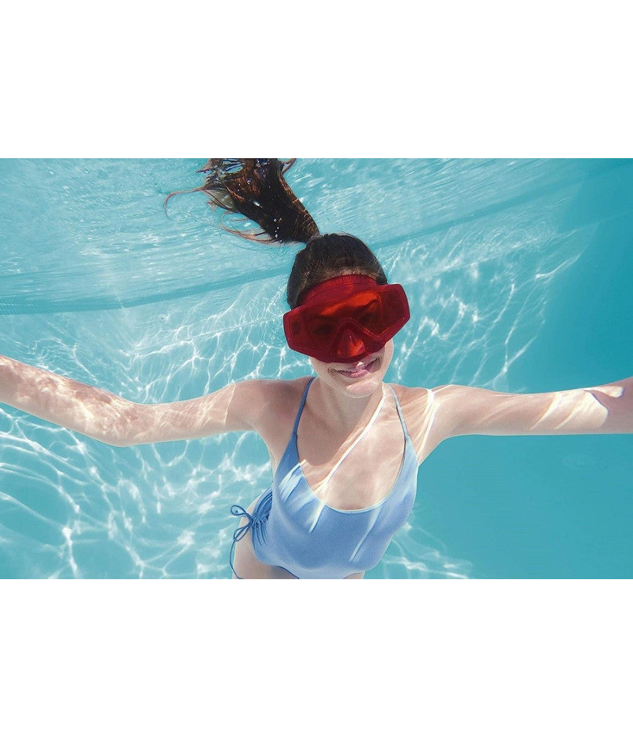 Maschera Subacquea Aqua Prime Essential Per Bambini Adulto Colori Assortiti 22056         