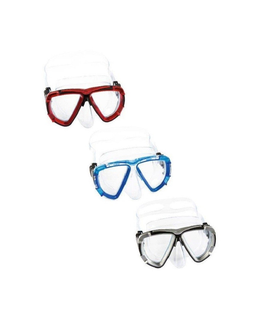 Maschera Subacquea Blackstripe 14+anni Per Piscina Mare 3 Colori Assortiti 22052         