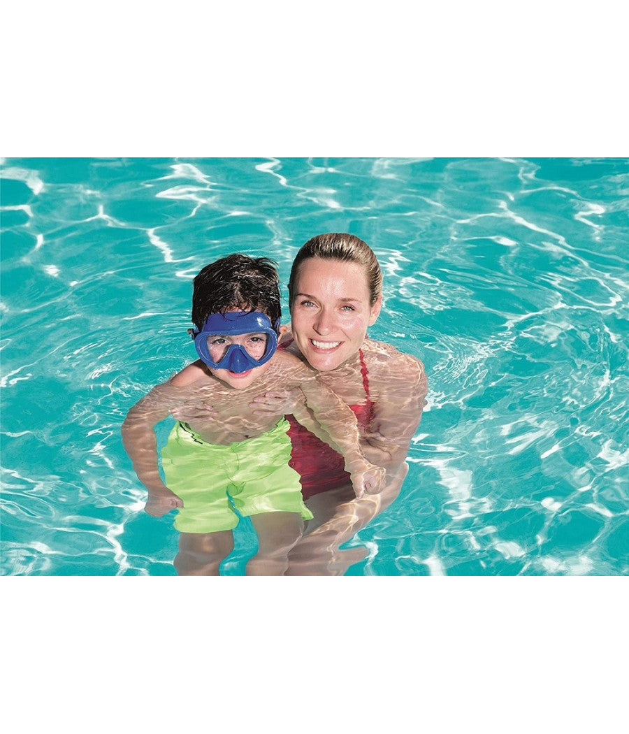 Maschera Subacquea Per Bambini Guppy Piscina Mare 3-6anni Colori Assortiti 22057         