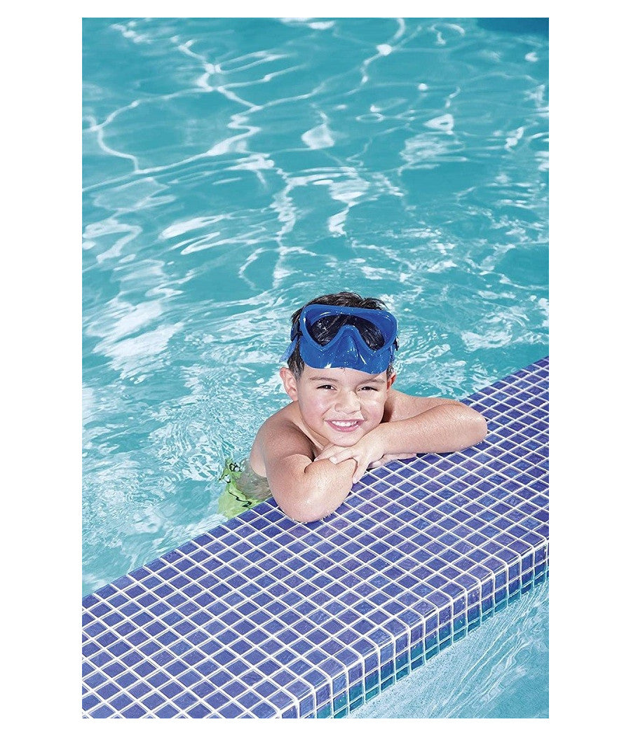 Maschera Subacquea Per Bambini Guppy Piscina Mare 3-6anni Colori Assortiti 22057         