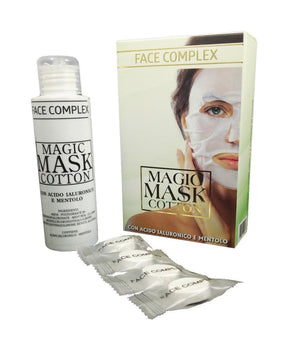 Maschera Viso Magic Mask Cotton Face Complex Con Acido Ialuronico E Mentolo         