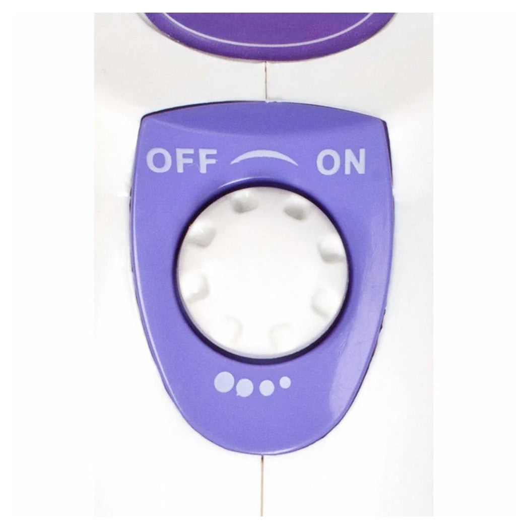 Trade Shop - Massaggiatore Anti Cellulite 25 W Con 3 Testine Differenti Per Braccia Collo Pancia -