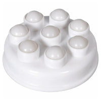 Trade Shop - Massaggiatore Anti Cellulite 25 W Con 3 Testine Differenti Per Braccia Collo Pancia -