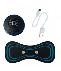 Massaggiatore Cervicale Elettrostimolatore Mini Portatile Massaggio Collo         