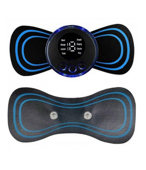 Massaggiatore Cervicale Elettrostimolatore Mini Portatile Massaggio Collo         