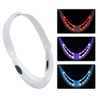 Trade Shop - Massaggiatore Elettrico Facciale Microcorrente Rassodante Riduzione Doppio Mento -