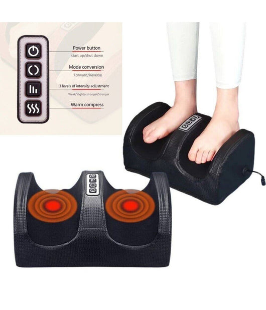 Massaggiatore Elettrico Shiatsu Plantare Piedi Polpacci Con Riscaldamento 16109         