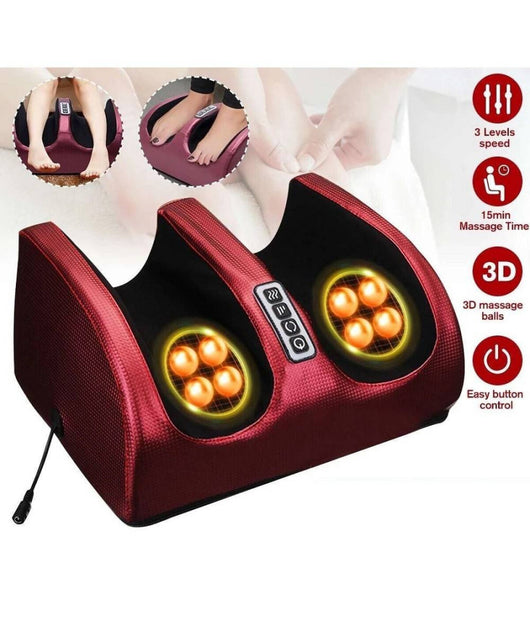 Massaggiatore Elettrico Shiatsu Plantare Piedi Polpacci Con Riscaldamento 16109         