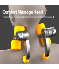 Massaggiatore Per Collo Schiena Spalle Gambe Calore Massaggiante Ricaricabile 5d         