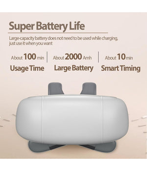 Massaggiatore Per Collo Schiena Spalle Gambe Calore Massaggiante Ricaricabile 5d         