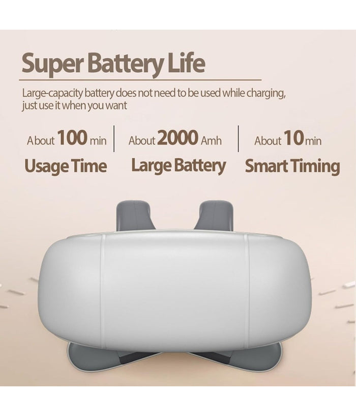 Massaggiatore Per Collo Schiena Spalle Gambe Calore Massaggiante Ricaricabile 5d         