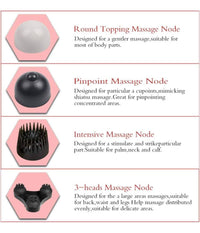 Massaggiatore Vibrante Delfino Rilassante Curativo Schiena Gambe Cervicale         