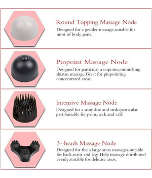 Massaggiatore Vibrante Delfino Rilassante Curativo Schiena Gambe Cervicale         