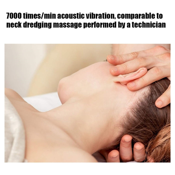 Trade Shop - Massaggiatore Viso Collo Fronte Dispositivo Facciale Ricaricabile 3 Modalità Usb         