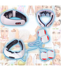 Massaggio Massaggiatore A Impulsi Magnetici Collo Cervicale Fascia Termica Collo         