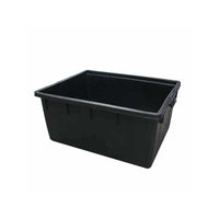 Mastello Rettangolare L 150 80X63 h 38 Nero Ics