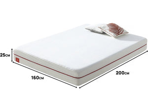 Materasso in memory foam "Sana" – 160 x 200 cm