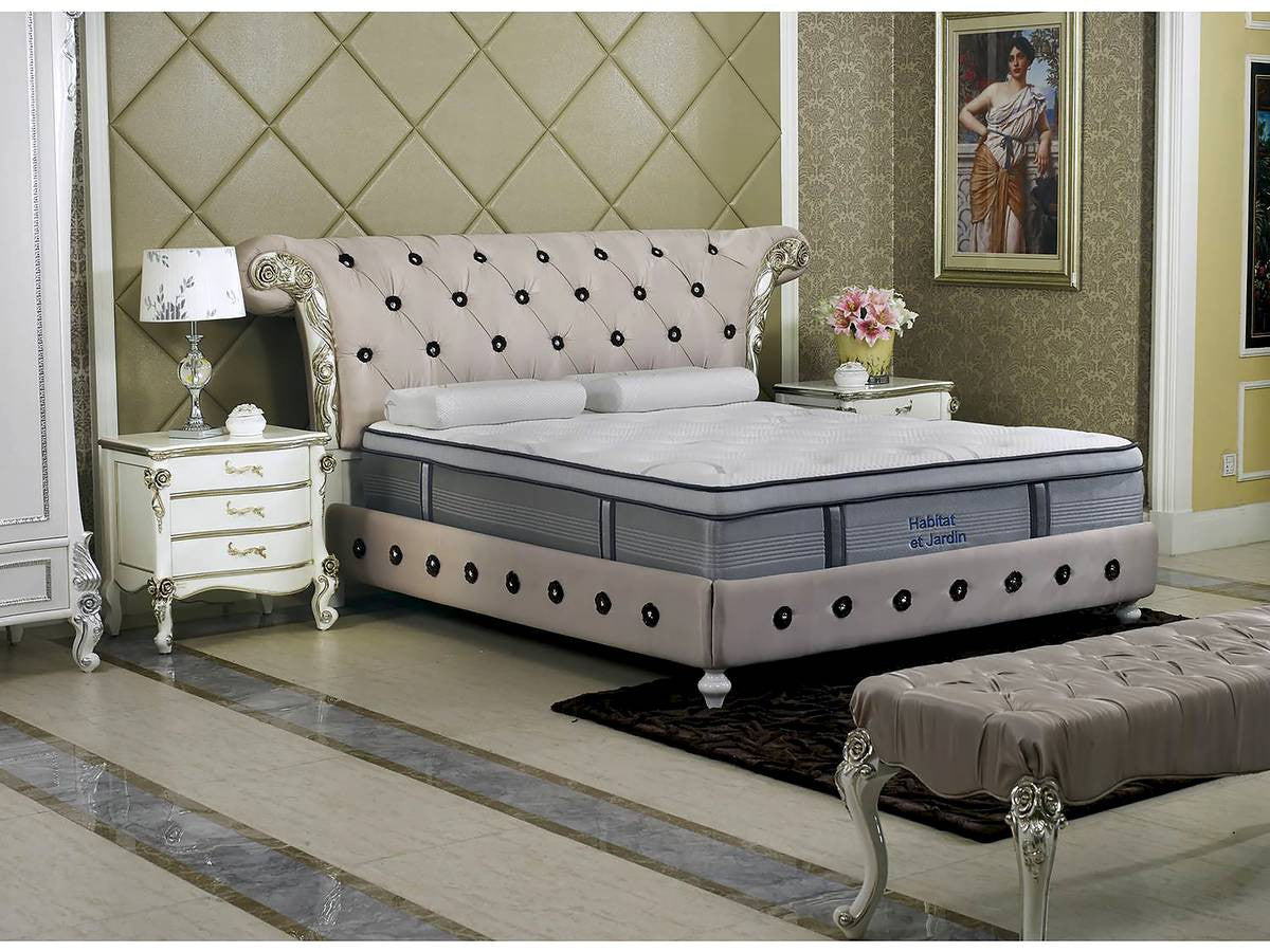 Materasso a molle in memory foam "Julie" - 140 x 190 x 31 cm