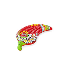 Materassino Fashion Peperoncino Ispirazione Azteca 195x99 Cm Mare Piscina 43490         