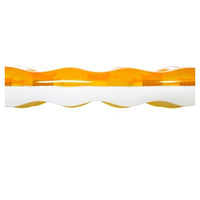 Trade Shop - Materassino Gonfiabile 18 Buchi Fashion Mare Piscina Traparente Colorato 188x71cm 019951 -