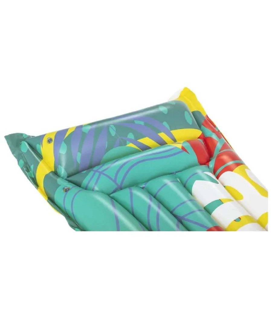 Materassino Gonfiabile Air Mat Multicolor 2 Tubi 183 X 69 Cm Fantasie Ass. 44033         