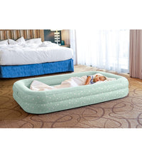 Materassino Gonfiabile Baby Con Pompa Manuale Pvc 107x168x25cm Per Bambini 66810         