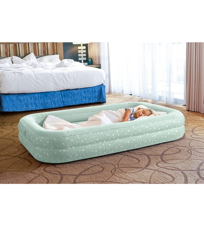 Materassino Gonfiabile Baby Con Pompa Manuale Pvc 107x168x25cm Per Bambini 66810         