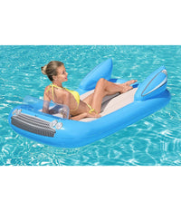 Materassino Gonfiabile Convertibile A Forma Di Auto Mare Piscina 190 X 128 Cm         