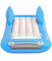 Materassino Gonfiabile Convertibile A Forma Di Auto Mare Piscina 190 X 128 Cm         