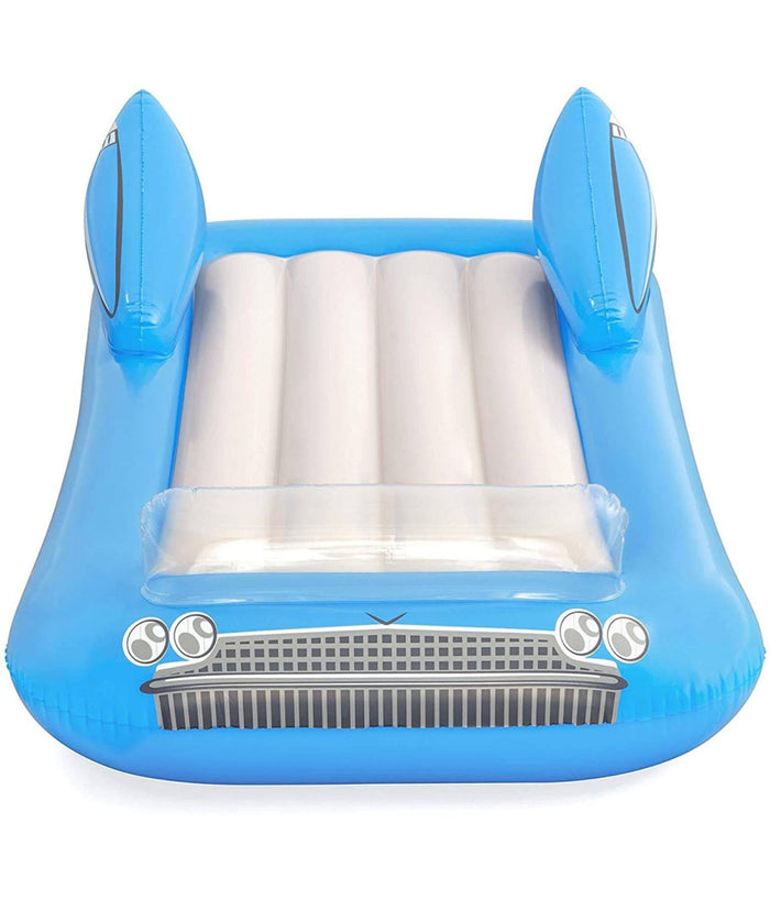 Materassino Gonfiabile Convertibile A Forma Di Auto Mare Piscina 190 X 128 Cm         
