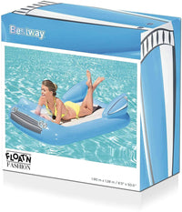 Materassino Gonfiabile Convertibile A Forma Di Auto Mare Piscina 190 X 128 Cm         