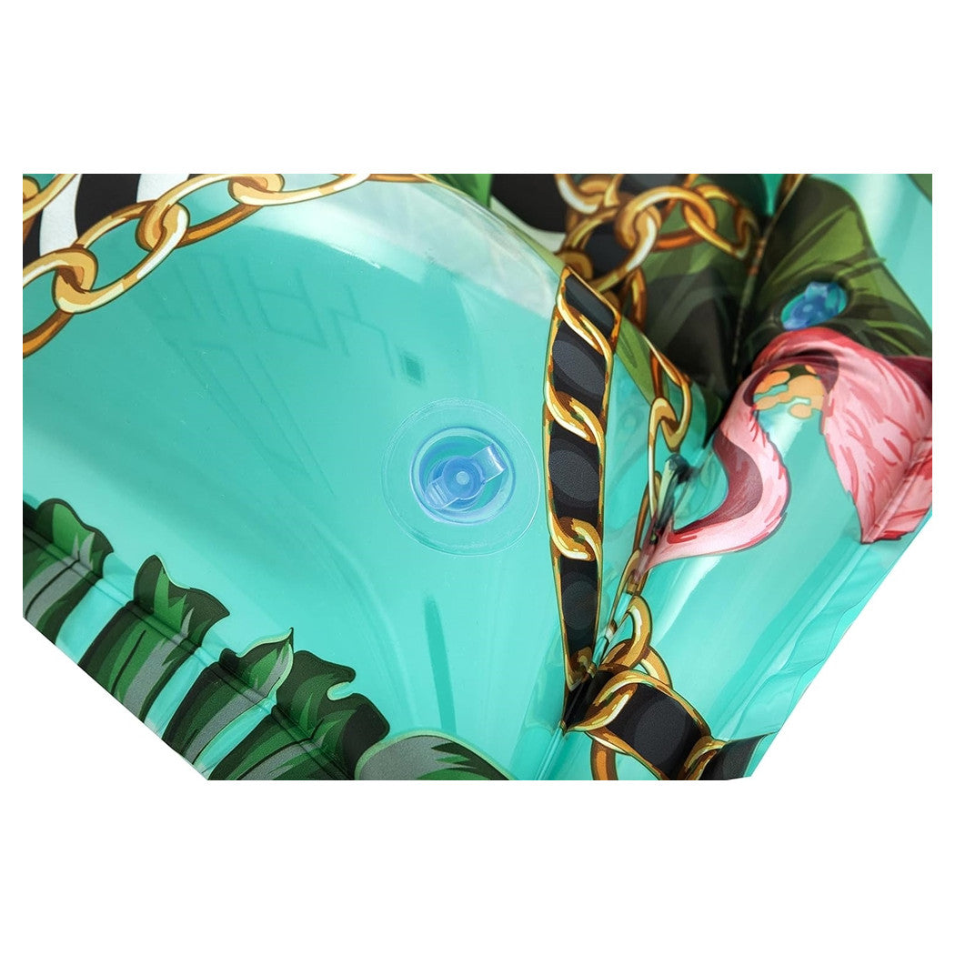 Trade Shop - Materassino Gonfiabile Fantasia Floreale 183x69cm Per Mare Spiaggia Piscina 019962 -