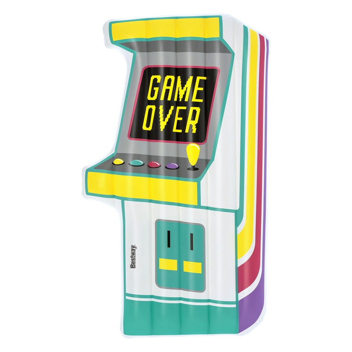 Trade Shop - Materassino Gonfiabile Galleggiante Piscina Aqua Arcade Grafica Forma Videogioco 43851 -