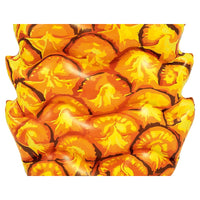 Trade Shop - Materassino Gonfiabile Grafica Realistica Ananas Galleggiante Piscina 174x96cm 016162 -