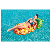Trade Shop - Materassino Gonfiabile Grafica Realistica Ananas Galleggiante Piscina 174x96cm 016162 -